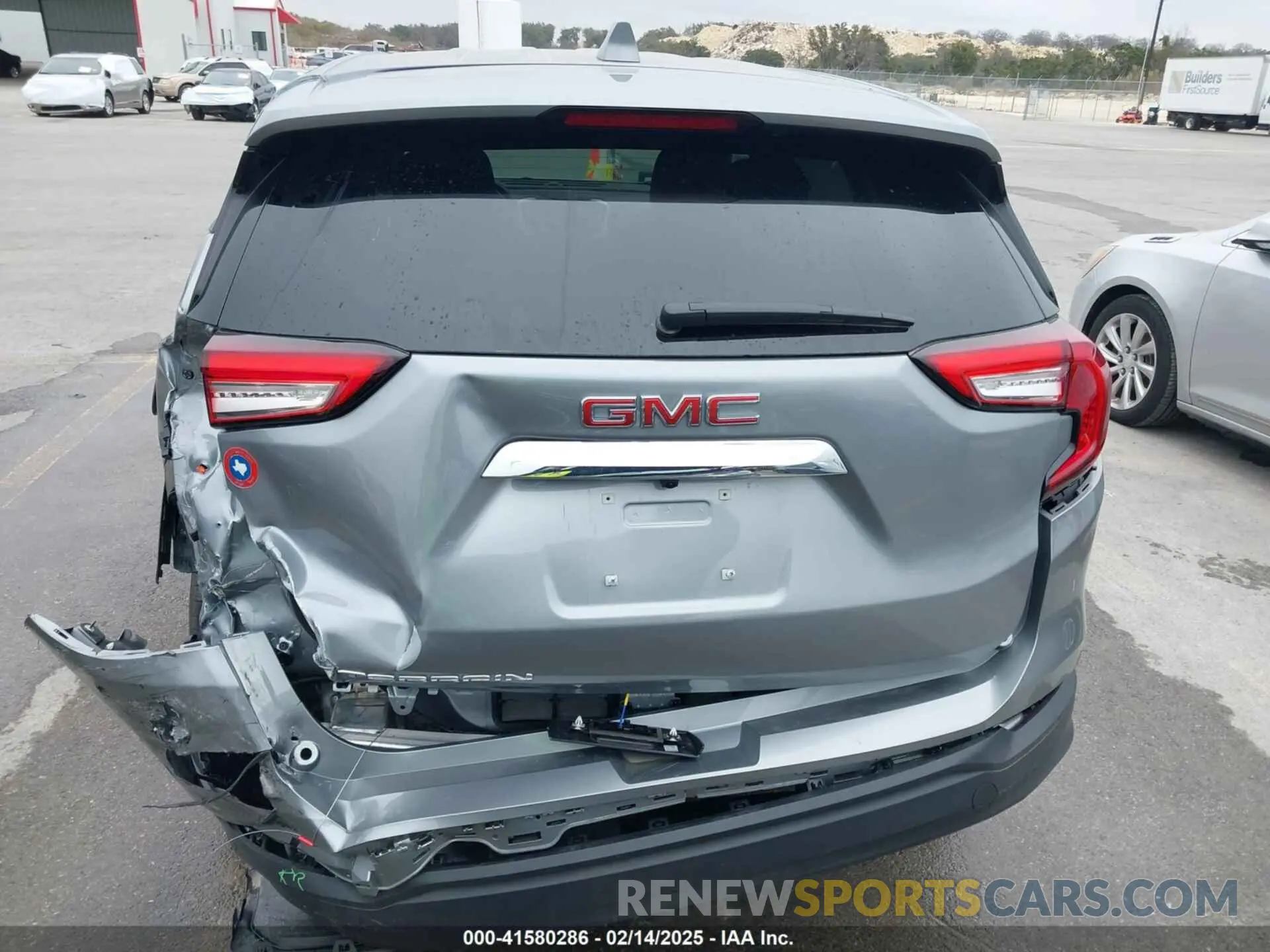 6 Photograph of a damaged car 3GKALMEG4RL381266 GMC TERRAIN 2024