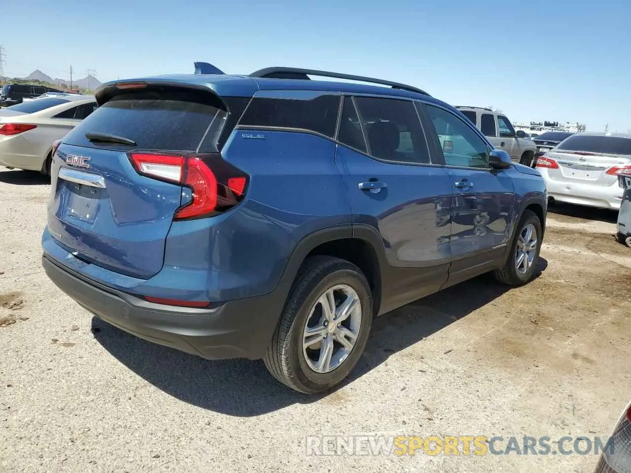 3 Photograph of a damaged car 3GKALMEG5RL120387 GMC TERRAIN 2024