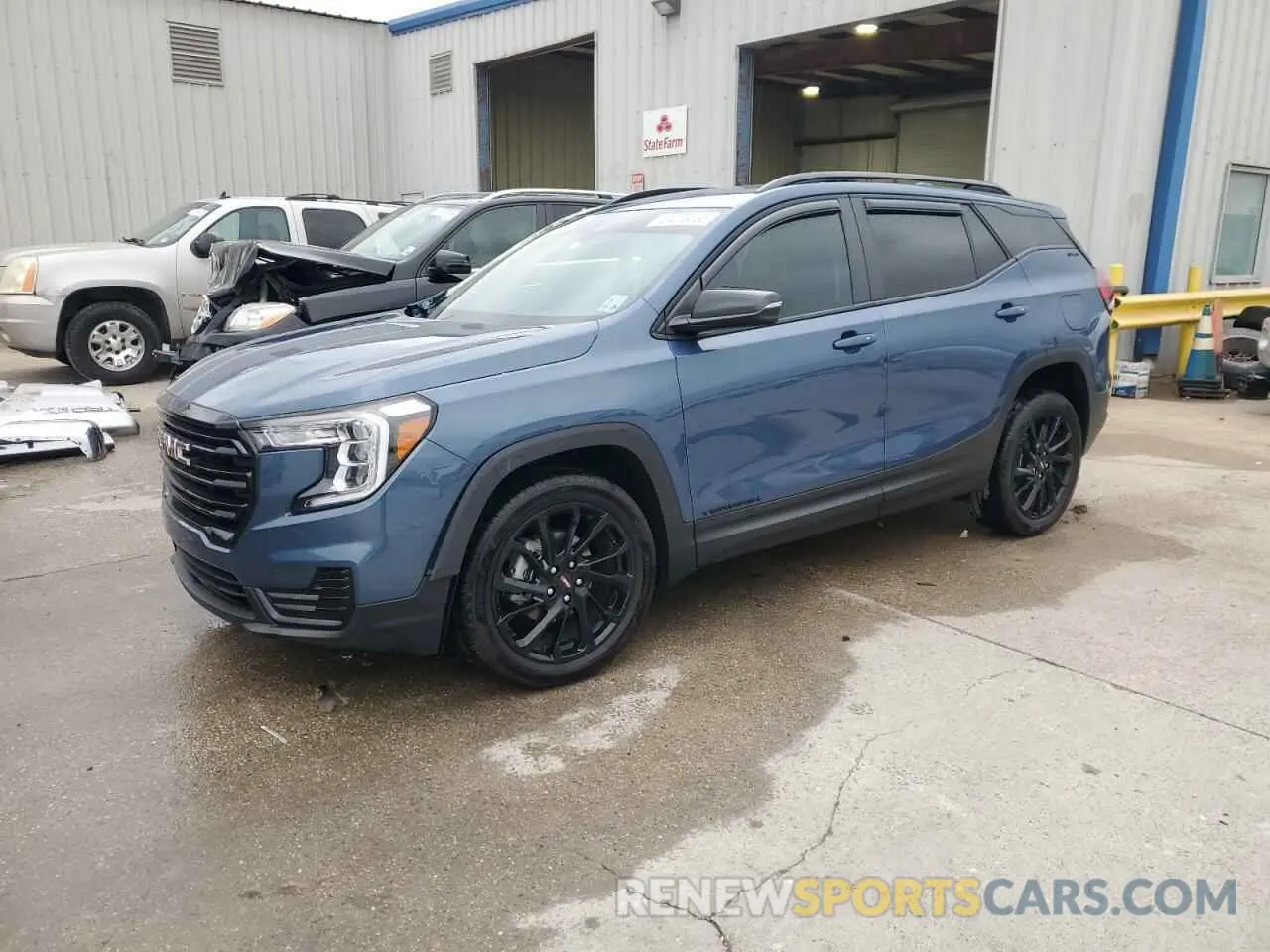 1 Photograph of a damaged car 3GKALMEG5RL299448 GMC TERRAIN 2024