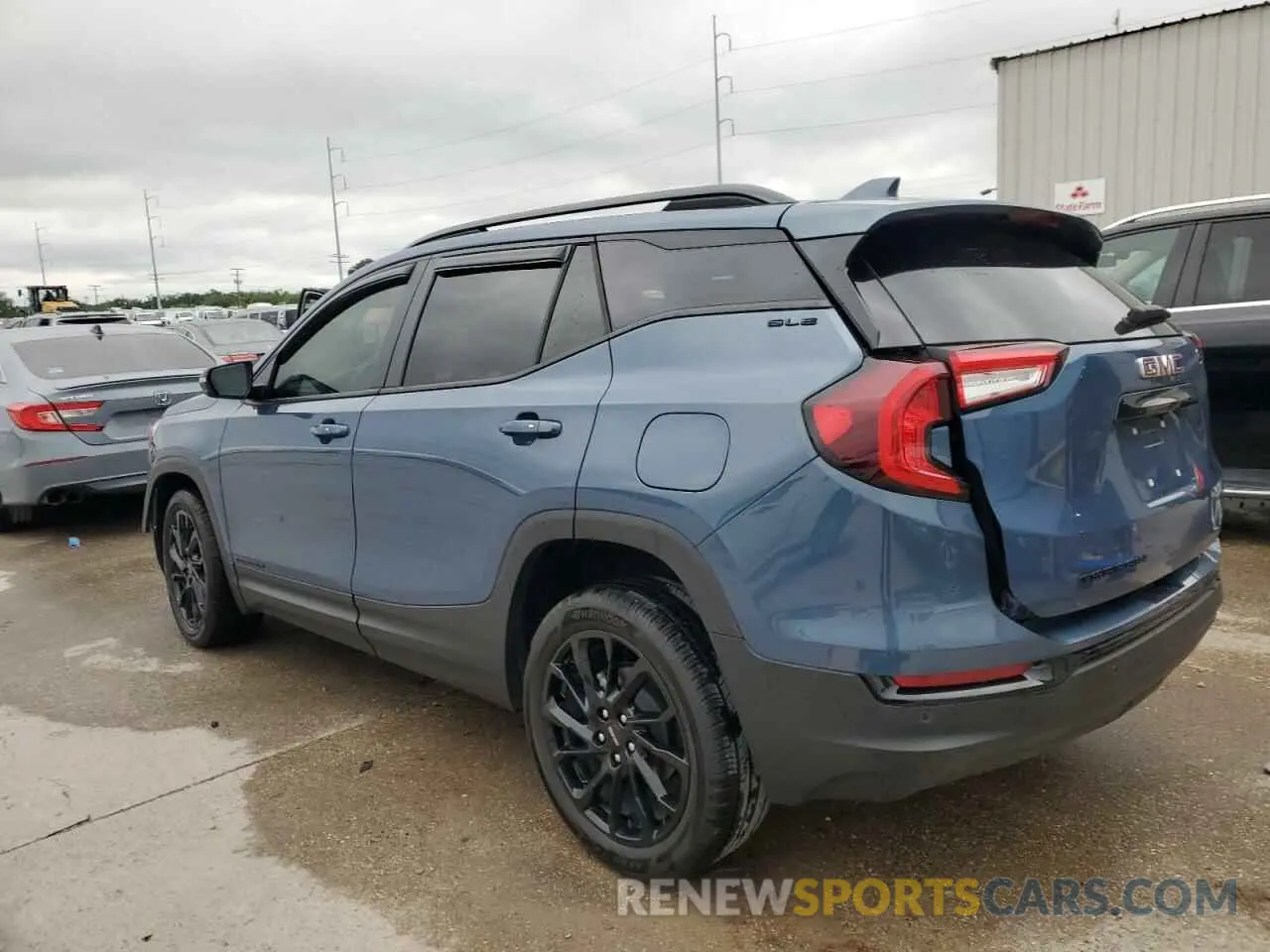 2 Photograph of a damaged car 3GKALMEG5RL299448 GMC TERRAIN 2024