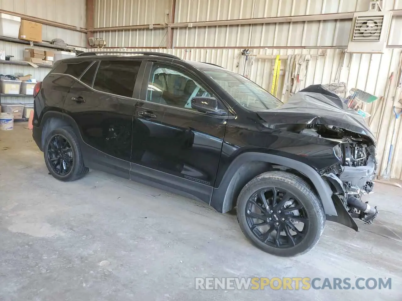 4 Photograph of a damaged car 3GKALMEG6RL149672 GMC TERRAIN 2024
