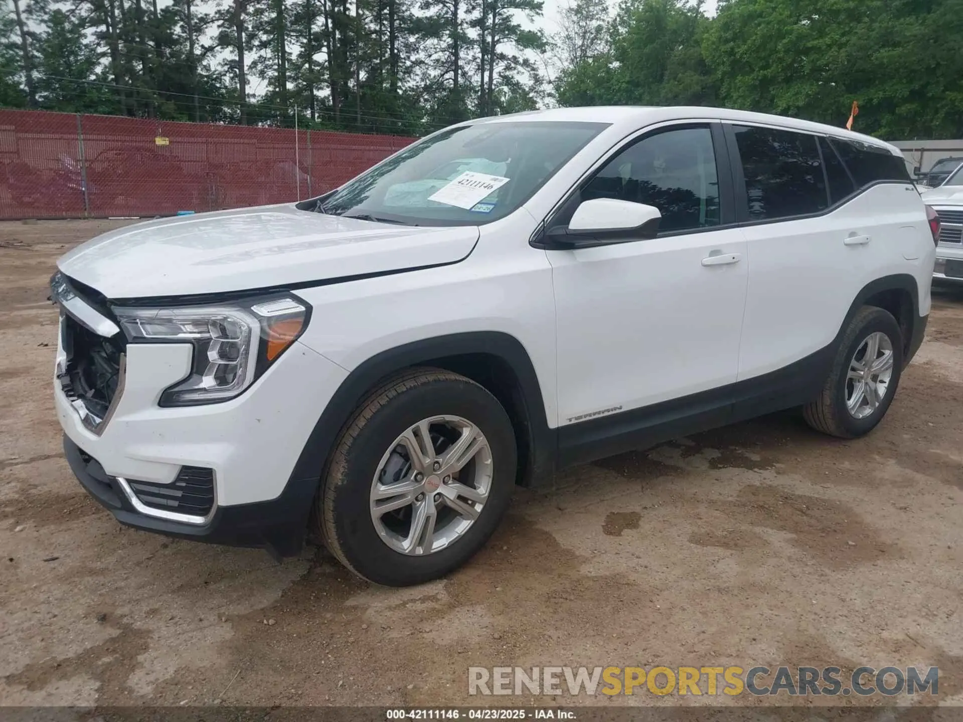 2 Photograph of a damaged car 3GKALMEG6RL338371 GMC TERRAIN 2024