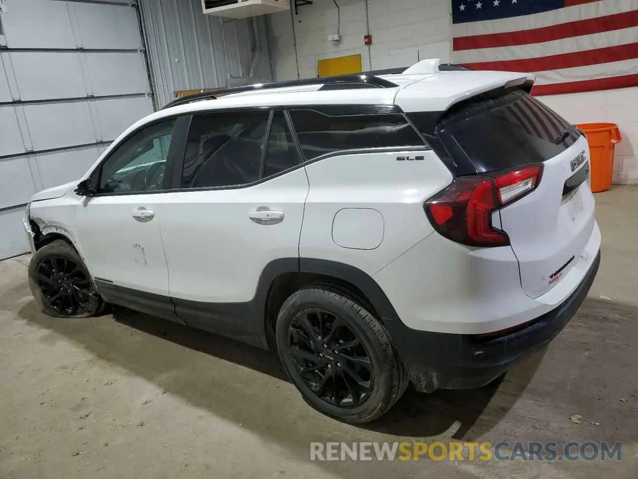 2 Photograph of a damaged car 3GKALMEG7RL141287 GMC TERRAIN 2024