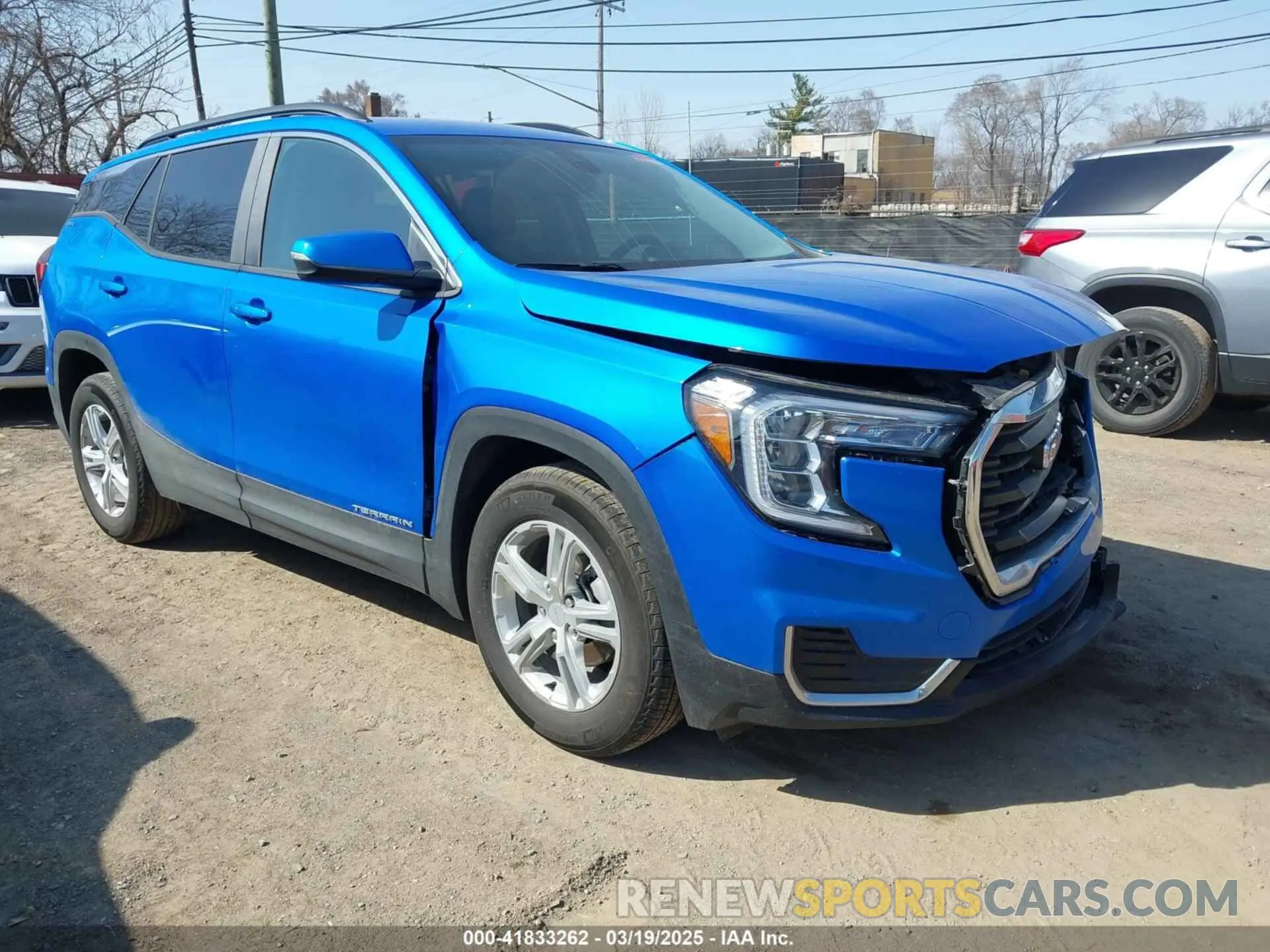 1 Photograph of a damaged car 3GKALMEG7RL182227 GMC TERRAIN 2024