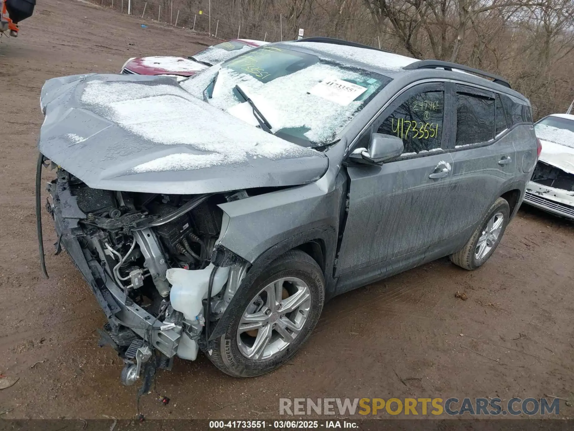 2 Photograph of a damaged car 3GKALMEG7RL247464 GMC TERRAIN 2024