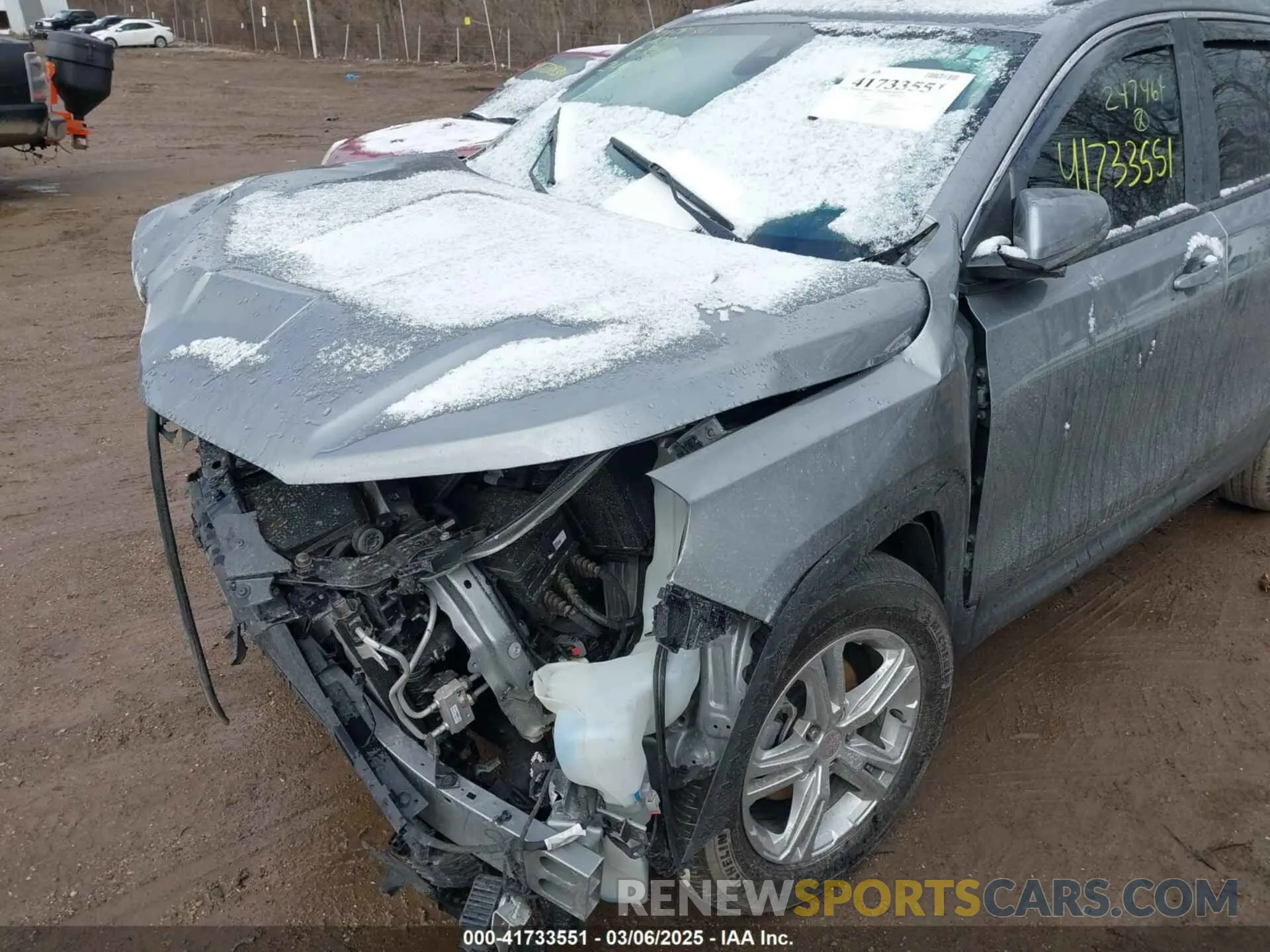 6 Photograph of a damaged car 3GKALMEG7RL247464 GMC TERRAIN 2024