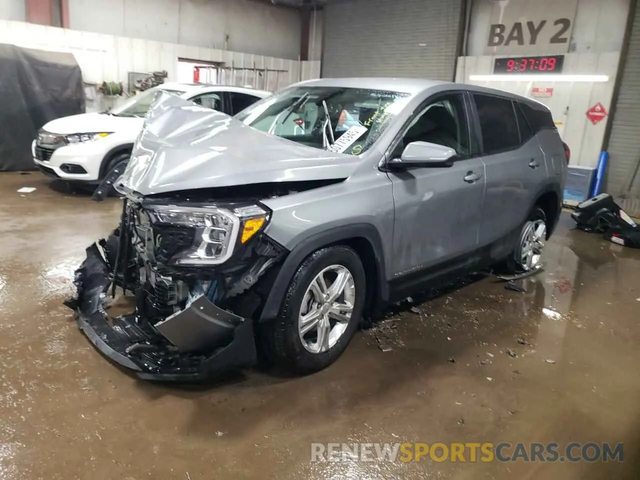 1 Photograph of a damaged car 3GKALMEG7RL250879 GMC TERRAIN 2024