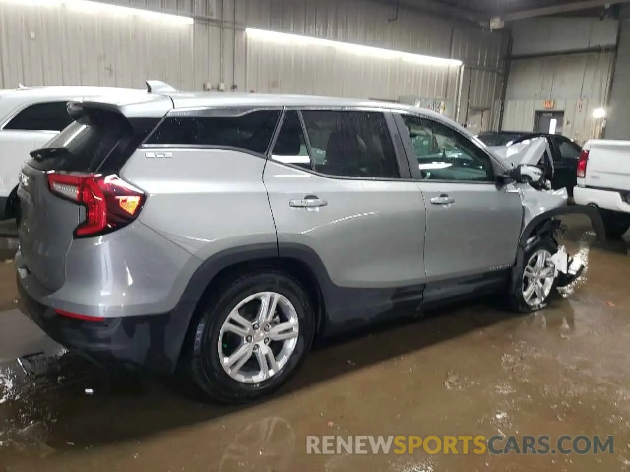 3 Photograph of a damaged car 3GKALMEG7RL250879 GMC TERRAIN 2024