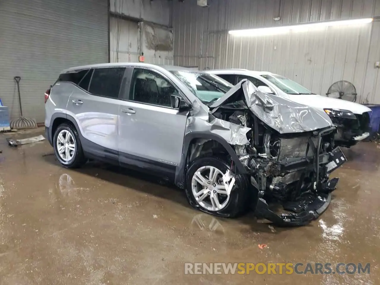 4 Photograph of a damaged car 3GKALMEG7RL250879 GMC TERRAIN 2024
