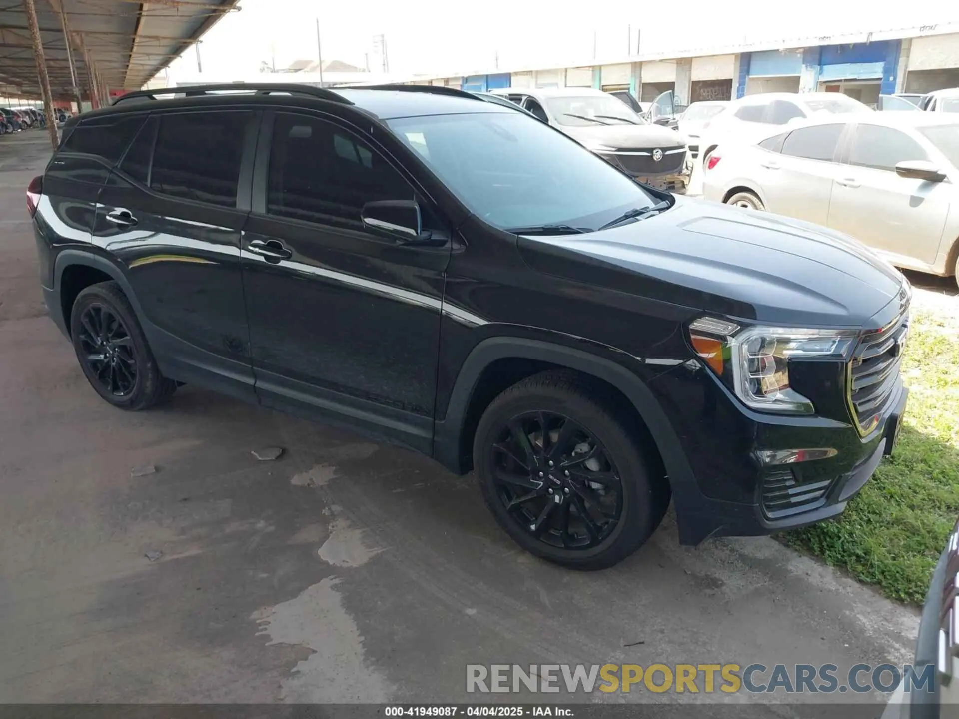 1 Photograph of a damaged car 3GKALMEG7RL349511 GMC TERRAIN 2024