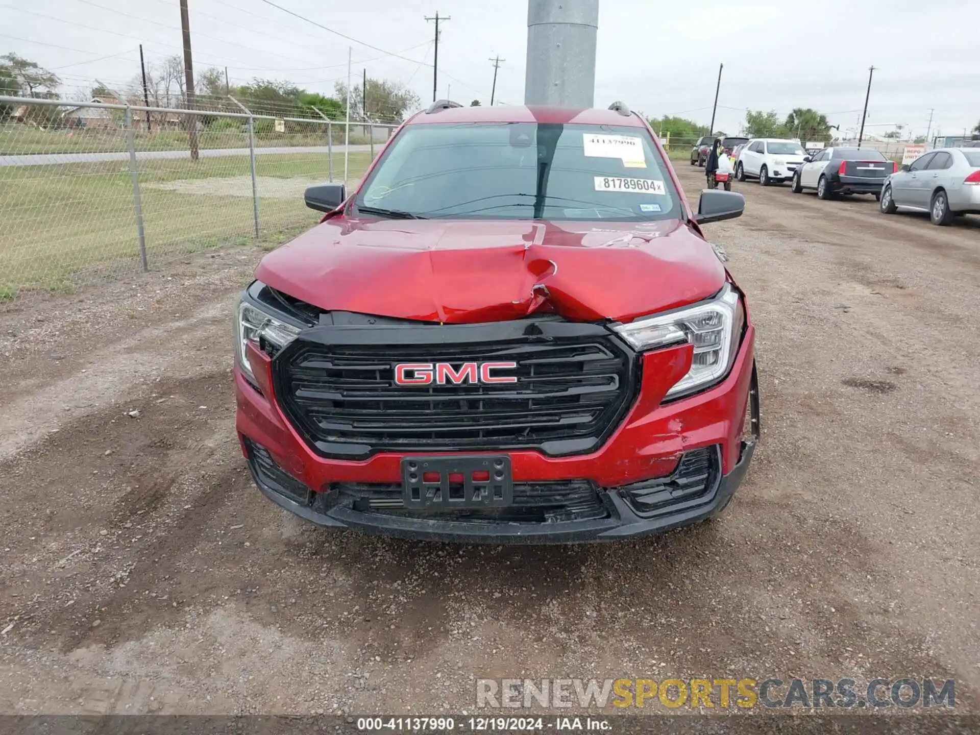 6 Photograph of a damaged car 3GKALMEG7RL354997 GMC TERRAIN 2024