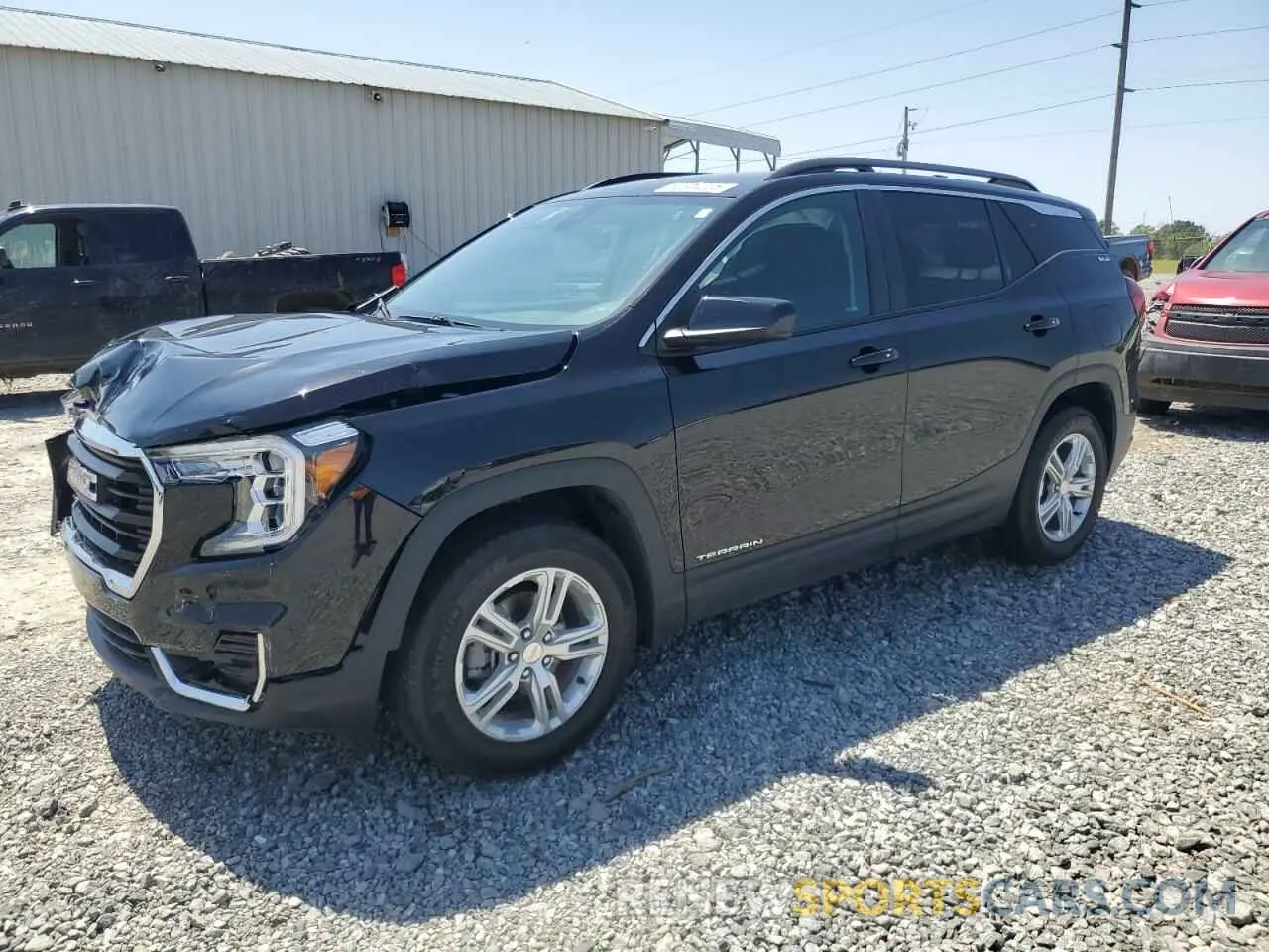 1 Photograph of a damaged car 3GKALMEG8RL102661 GMC TERRAIN 2024