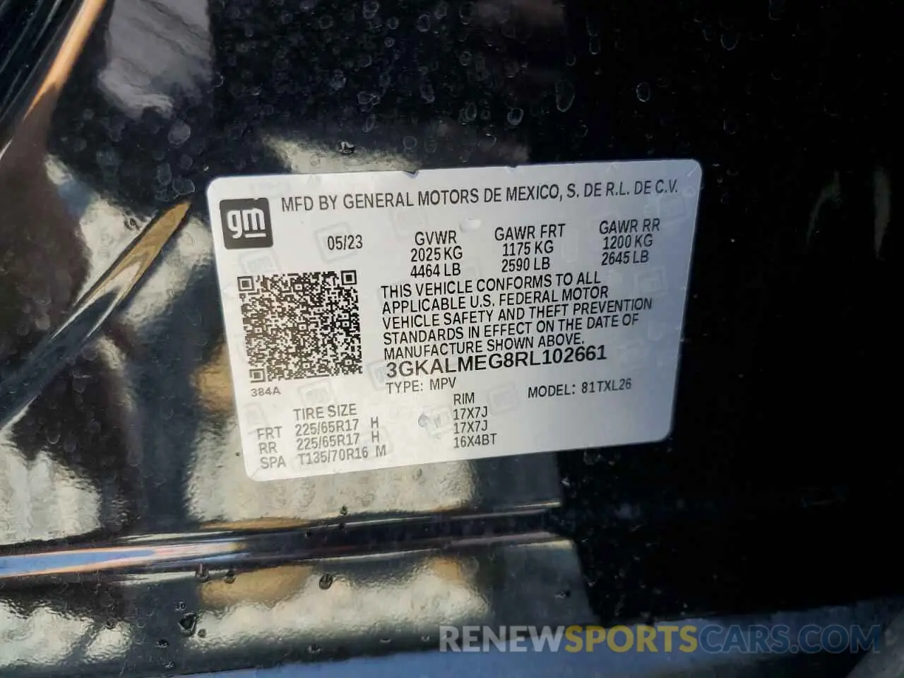 13 Photograph of a damaged car 3GKALMEG8RL102661 GMC TERRAIN 2024