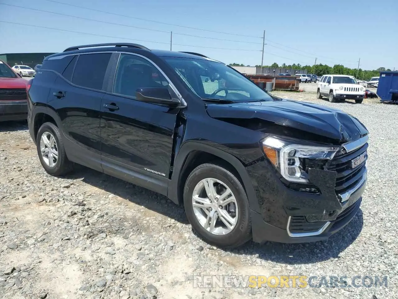 4 Photograph of a damaged car 3GKALMEG8RL102661 GMC TERRAIN 2024