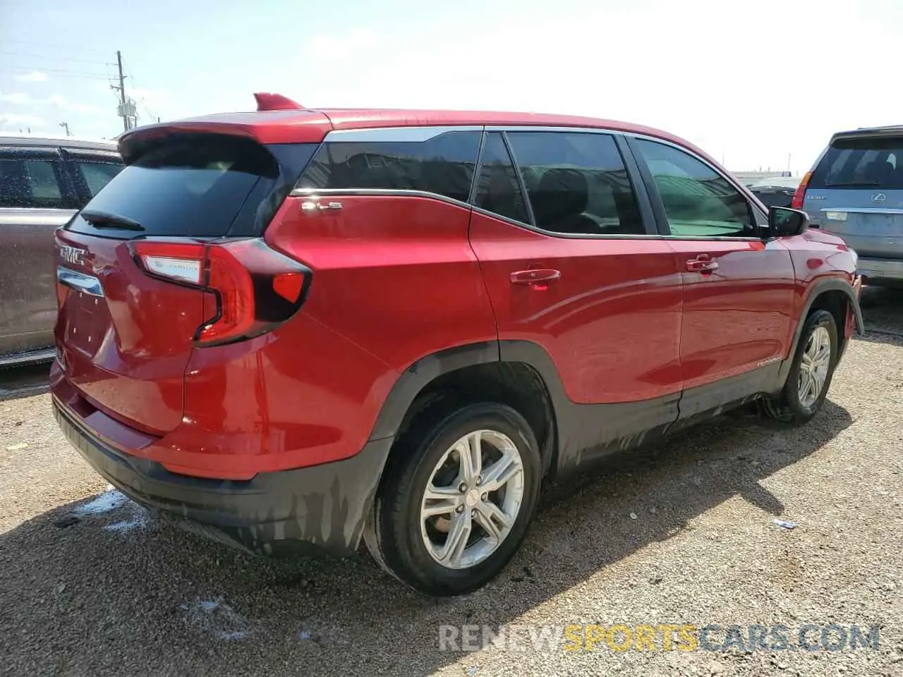3 Photograph of a damaged car 3GKALMEG8RL156820 GMC TERRAIN 2024