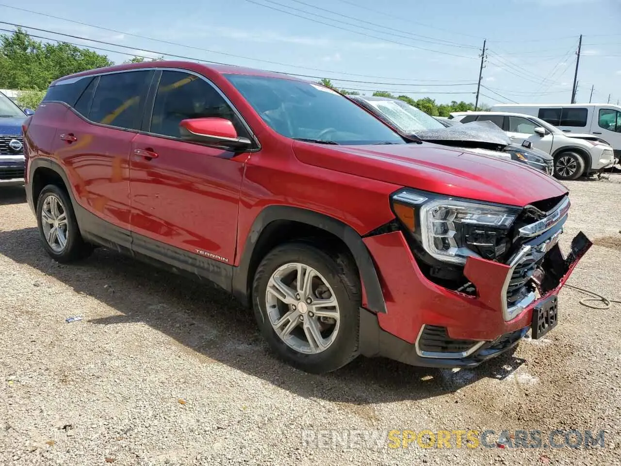 4 Photograph of a damaged car 3GKALMEG8RL156820 GMC TERRAIN 2024