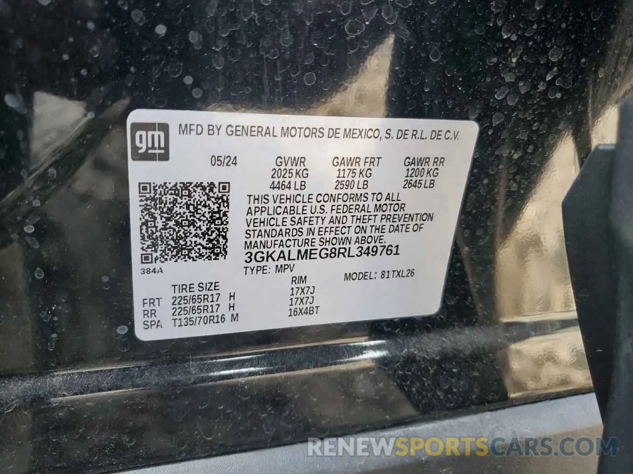 12 Photograph of a damaged car 3GKALMEG8RL349761 GMC TERRAIN 2024