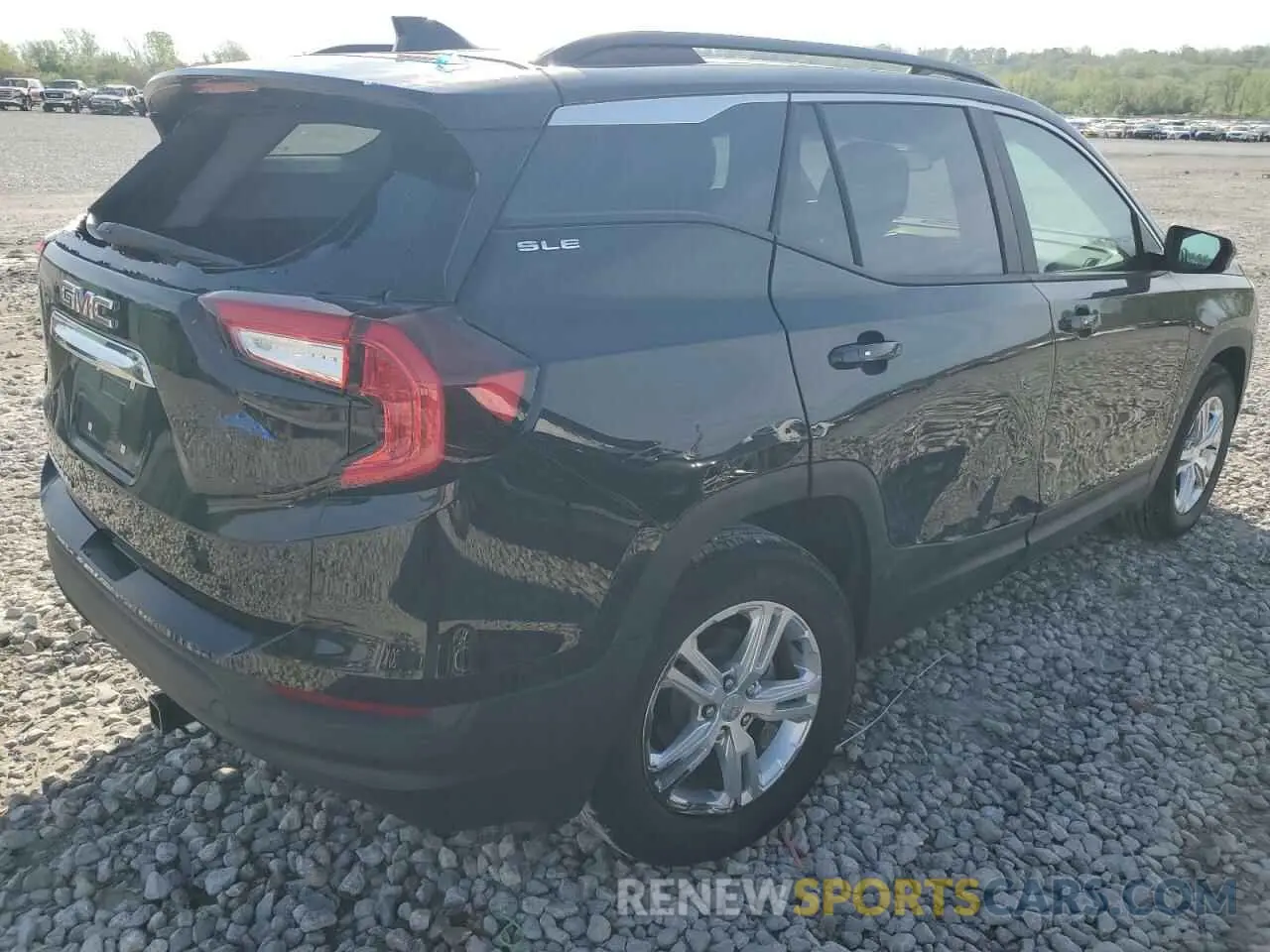 3 Photograph of a damaged car 3GKALMEG8RL349761 GMC TERRAIN 2024