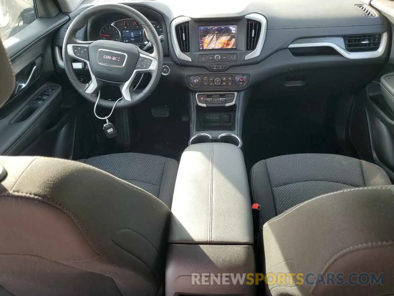 8 Photograph of a damaged car 3GKALMEG8RL349761 GMC TERRAIN 2024