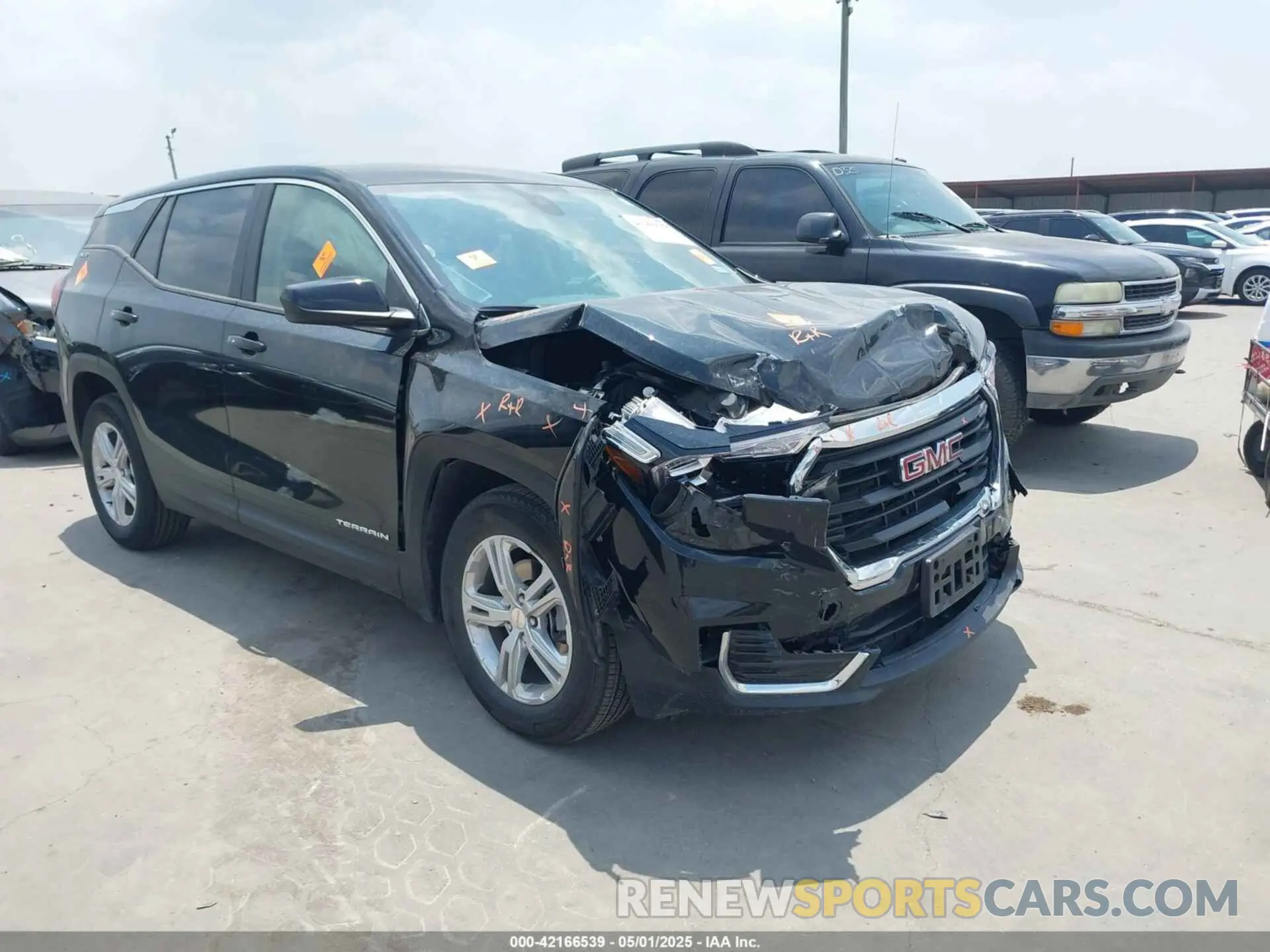 1 Photograph of a damaged car 3GKALMEG8RL363871 GMC TERRAIN 2024