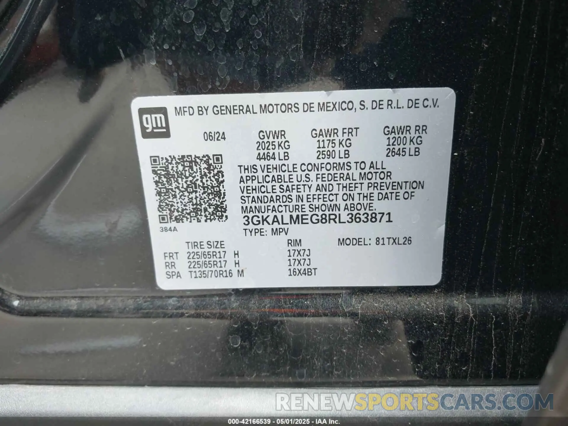 9 Photograph of a damaged car 3GKALMEG8RL363871 GMC TERRAIN 2024
