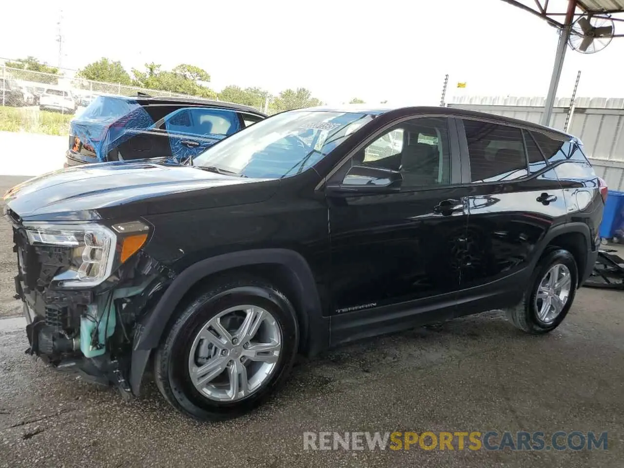 1 Photograph of a damaged car 3GKALMEG8RL388284 GMC TERRAIN 2024