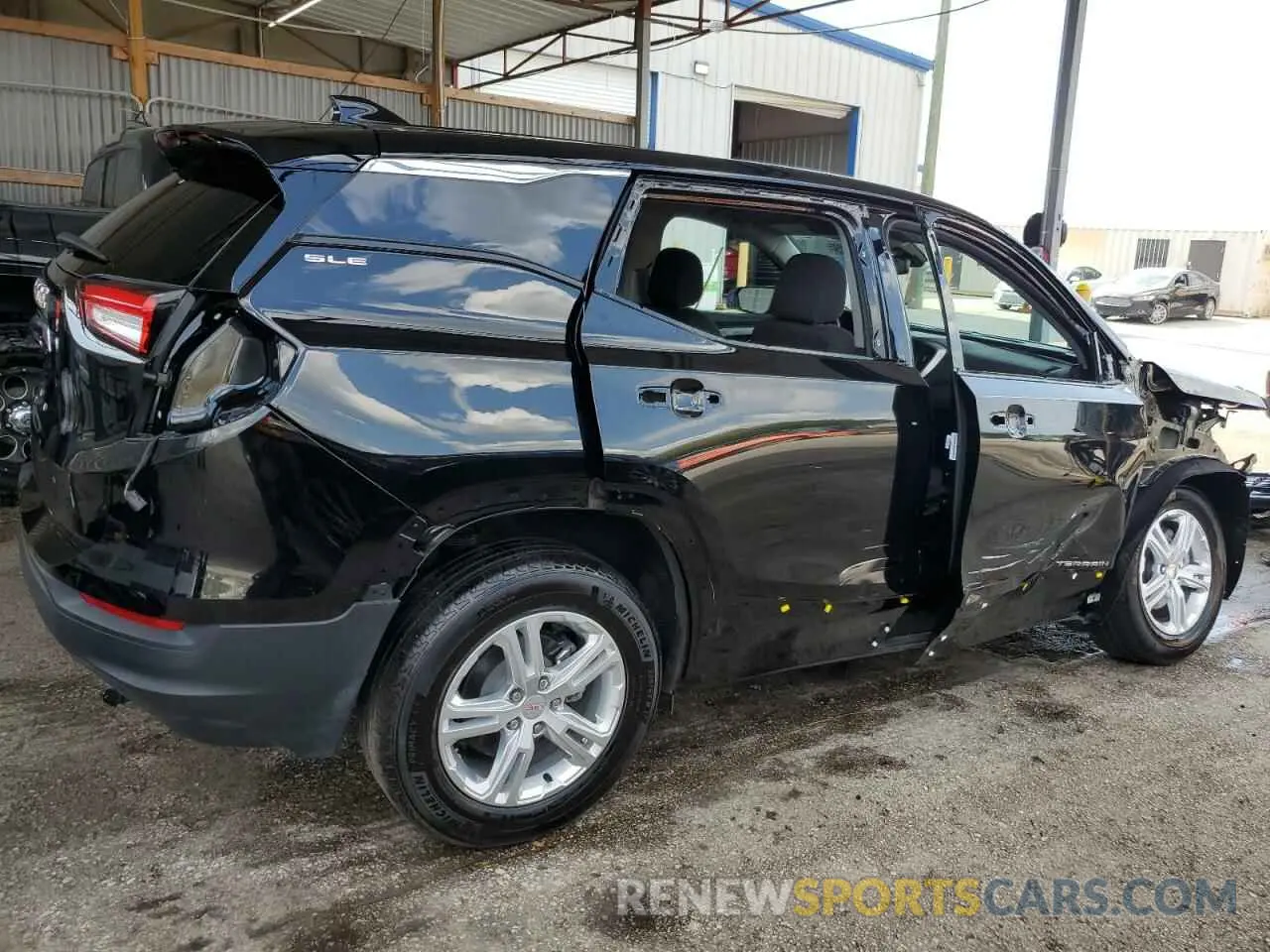 3 Photograph of a damaged car 3GKALMEG8RL388284 GMC TERRAIN 2024