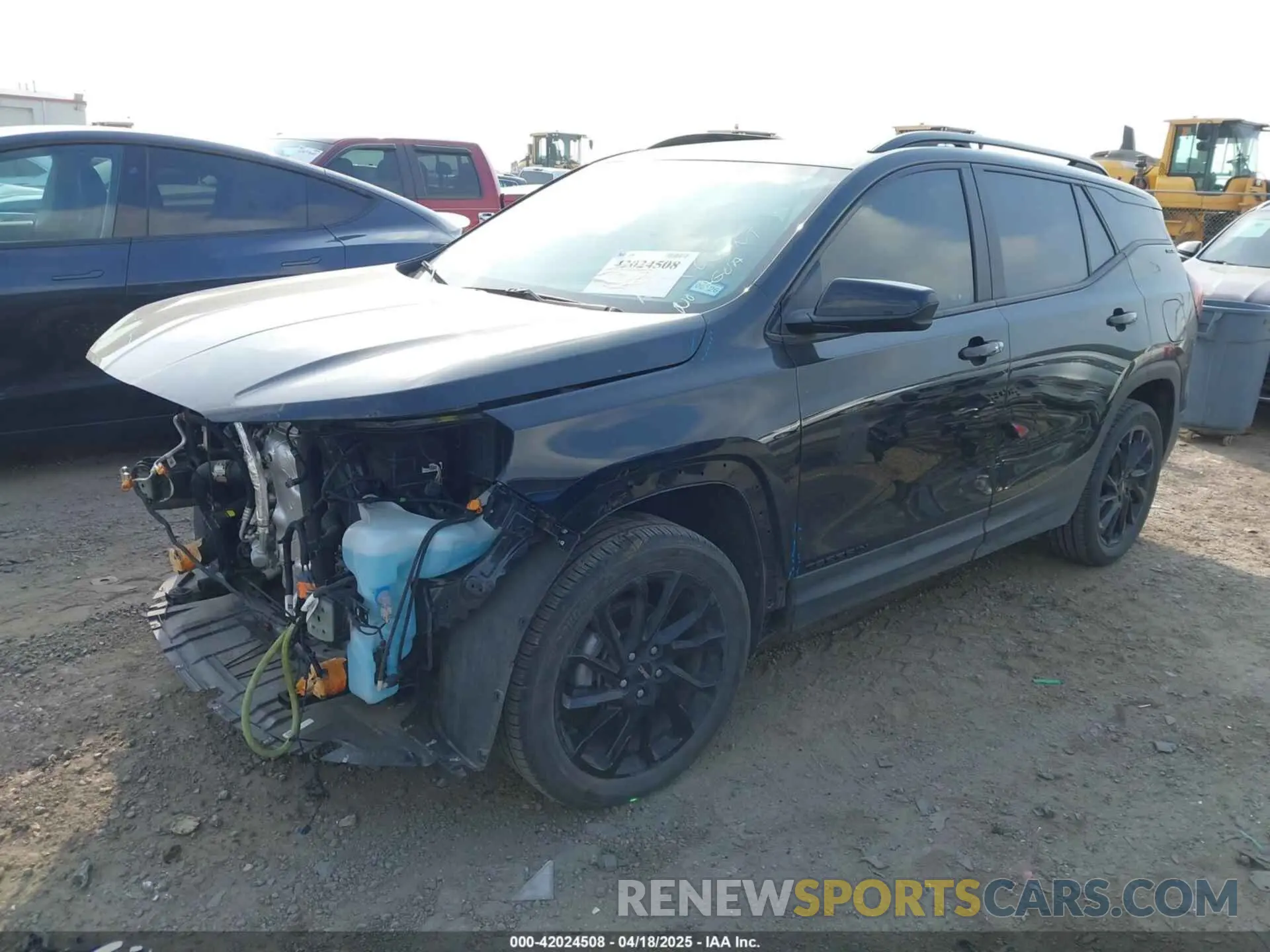 2 Photograph of a damaged car 3GKALMEG9RL314856 GMC TERRAIN 2024