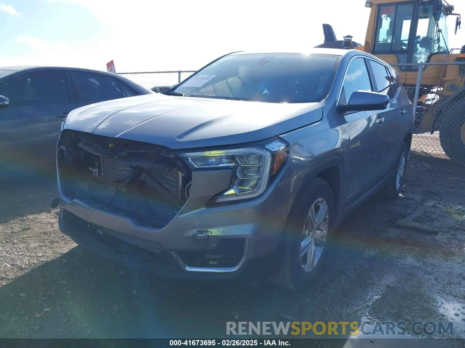 2 Photograph of a damaged car 3GKALMEG9RL372983 GMC TERRAIN 2024