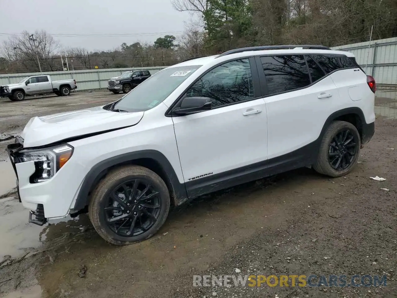 1 Photograph of a damaged car 3GKALMEGXRL278742 GMC TERRAIN 2024