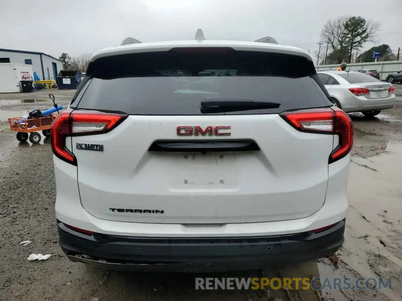 6 Photograph of a damaged car 3GKALMEGXRL278742 GMC TERRAIN 2024