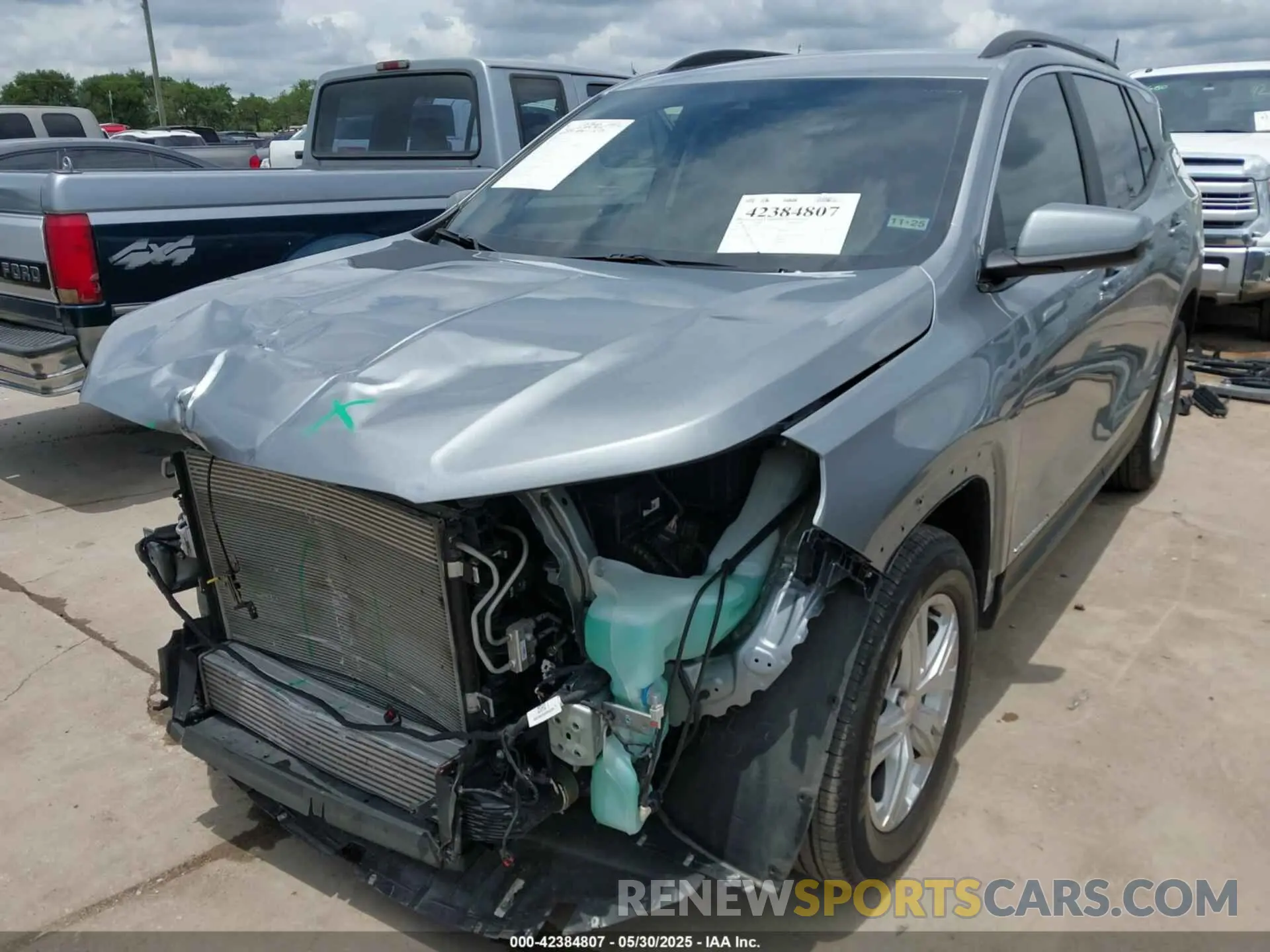 6 Photograph of a damaged car 3GKALMEGXRL394331 GMC TERRAIN 2024