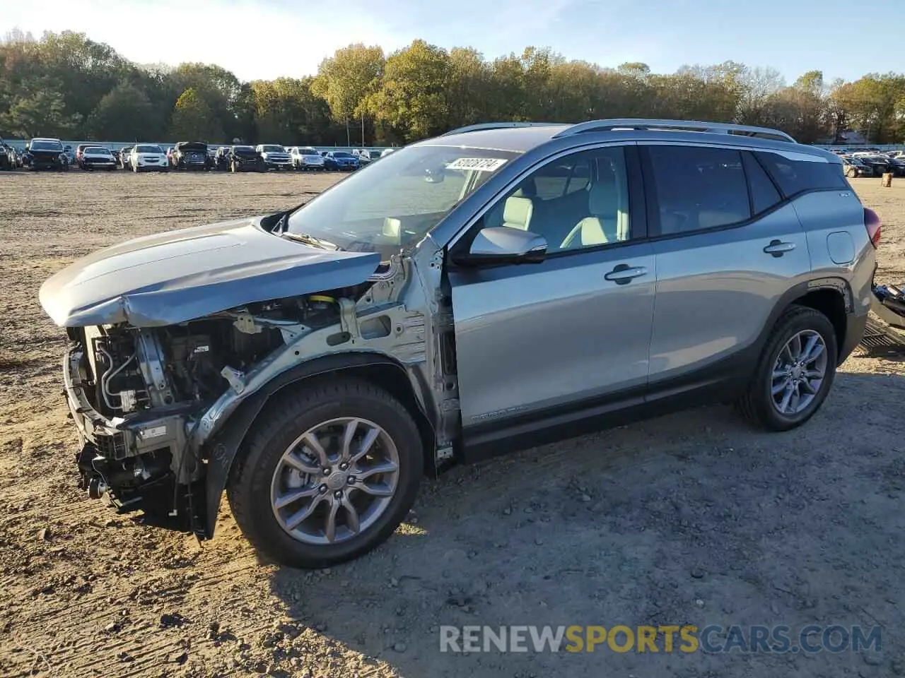 1 Photograph of a damaged car 3GKALPEG2RL391649 GMC TERRAIN 2024