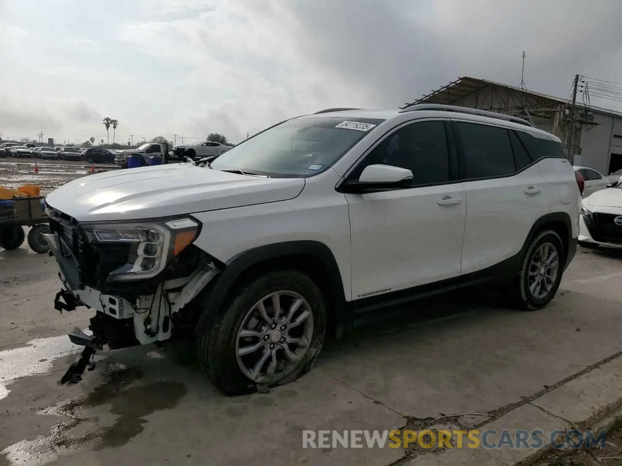 1 Photograph of a damaged car 3GKALPEG4RL143807 GMC TERRAIN 2024