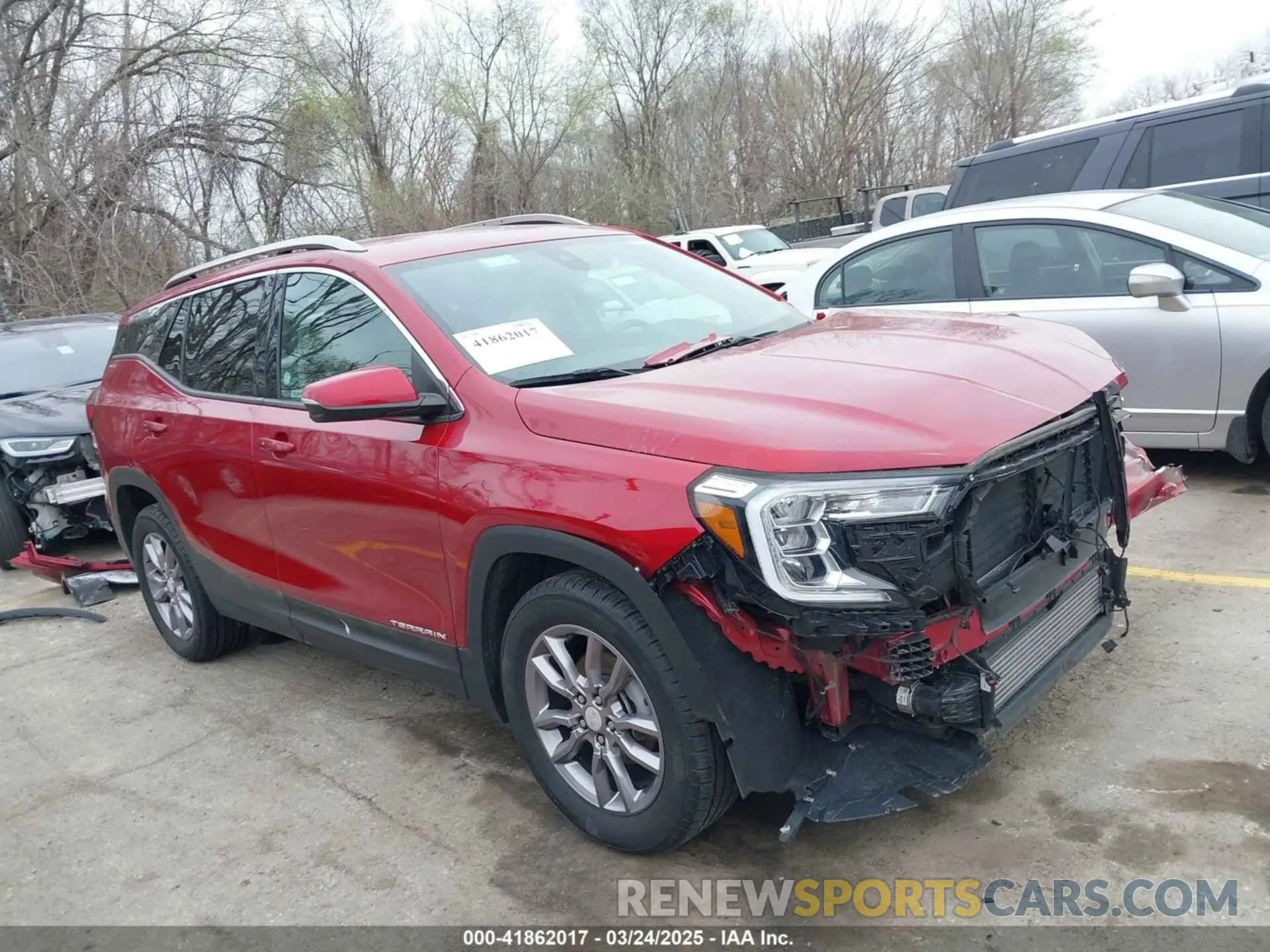 1 Photograph of a damaged car 3GKALPEG5RL142276 GMC TERRAIN 2024