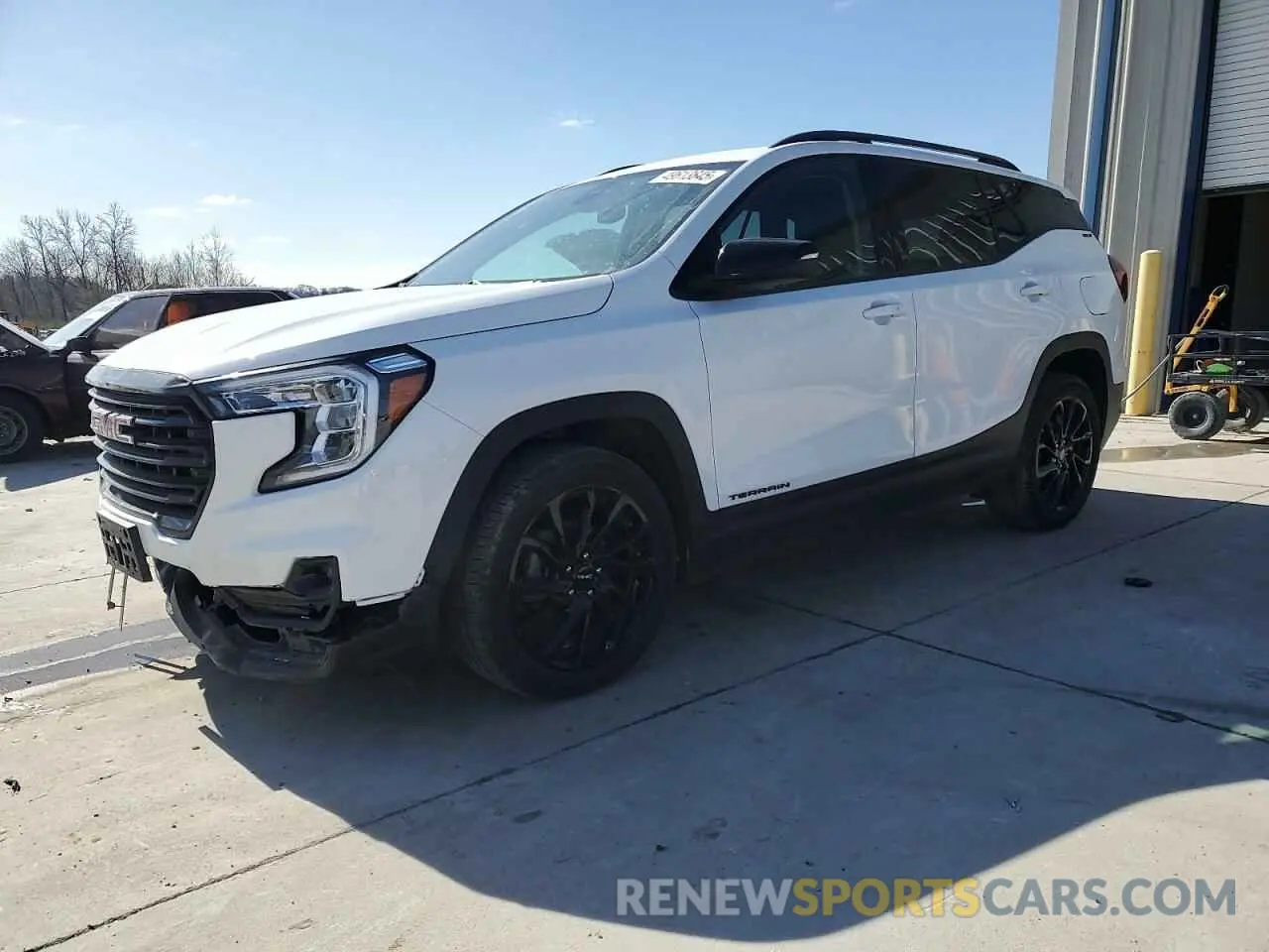 1 Photograph of a damaged car 3GKALPEG7RL393252 GMC TERRAIN 2024