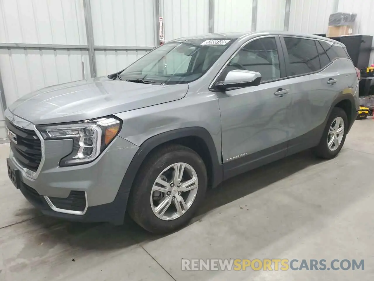 1 Photograph of a damaged car 3GKALTEG0RL335671 GMC TERRAIN 2024