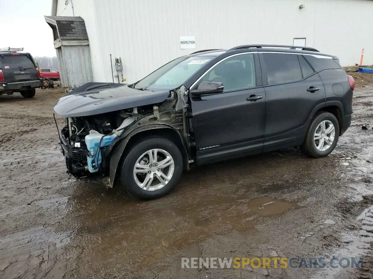 1 Photograph of a damaged car 3GKALTEG1RL152117 GMC TERRAIN 2024