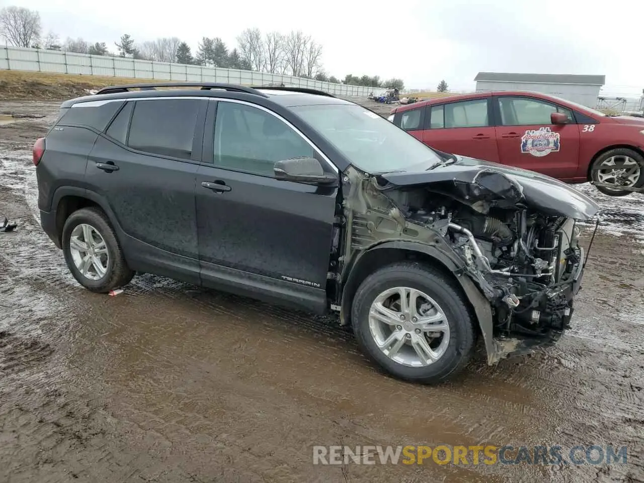4 Photograph of a damaged car 3GKALTEG1RL152117 GMC TERRAIN 2024