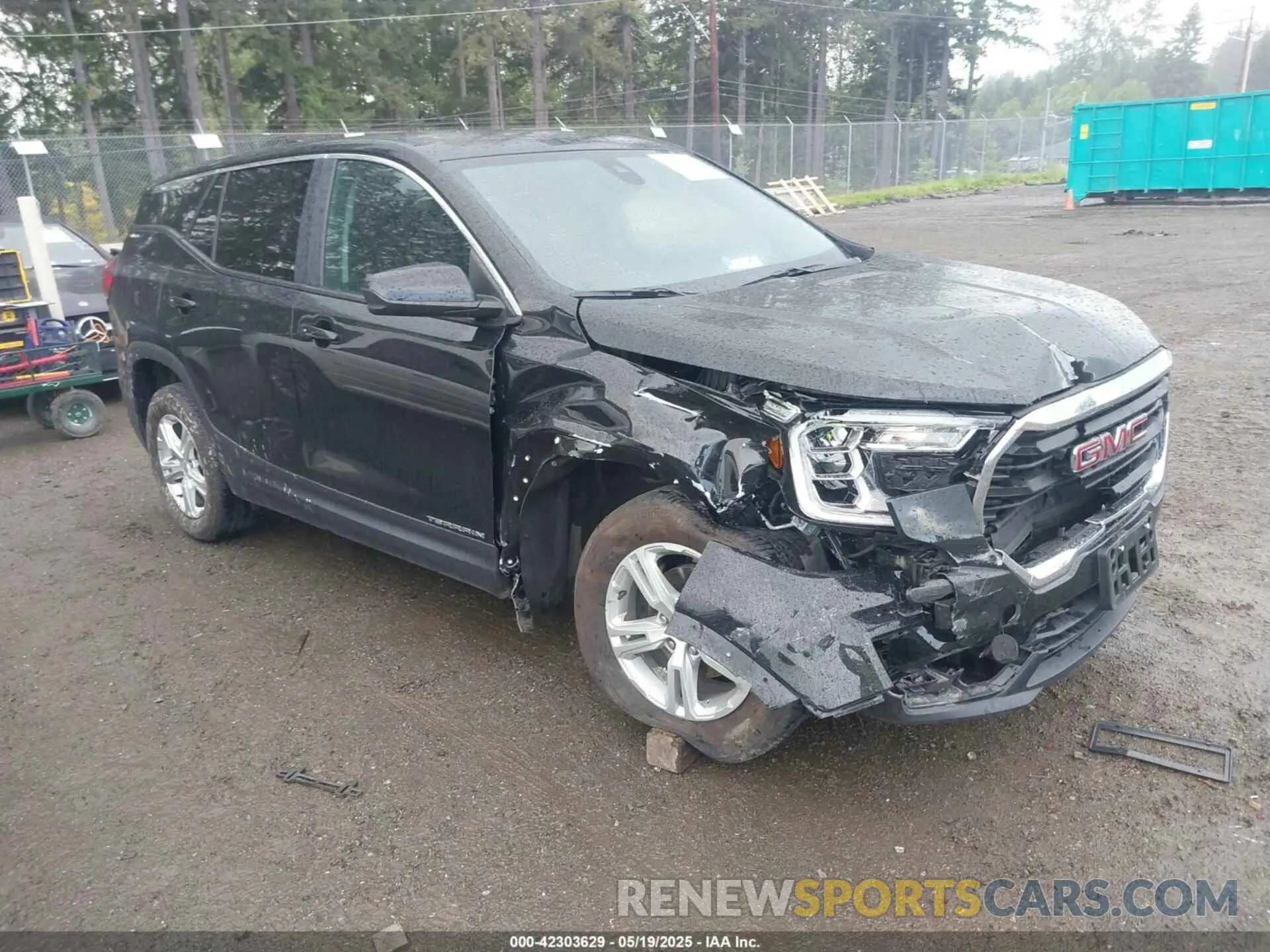 1 Photograph of a damaged car 3GKALTEG1RL336389 GMC TERRAIN 2024