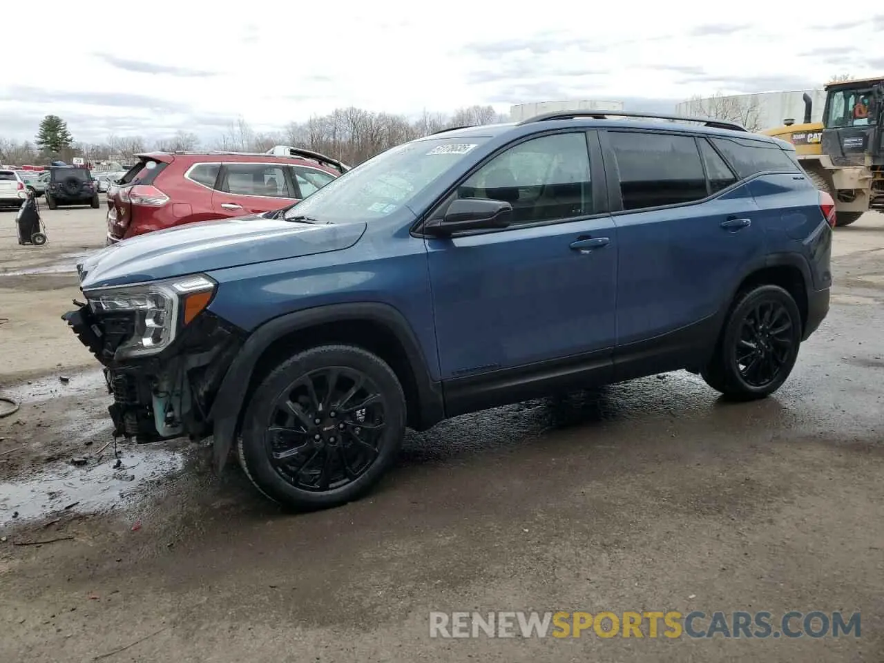 1 Photograph of a damaged car 3GKALTEG2RL120440 GMC TERRAIN 2024