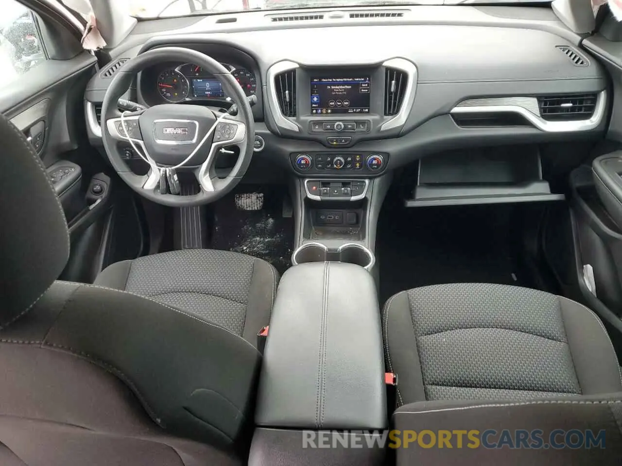 8 Photograph of a damaged car 3GKALTEG3RL169100 GMC TERRAIN 2024