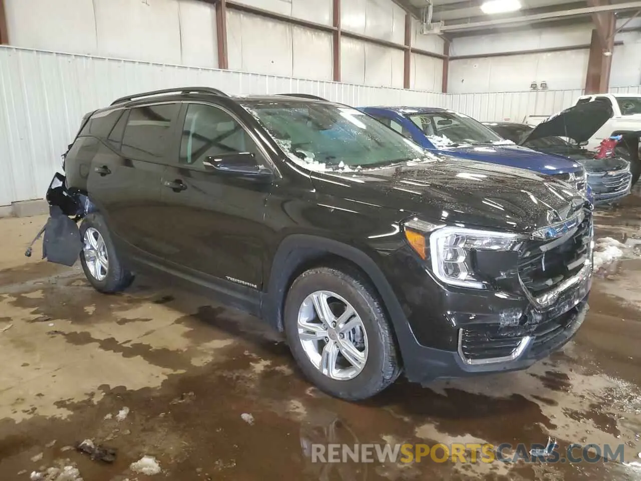 4 Photograph of a damaged car 3GKALTEG3RL392446 GMC TERRAIN 2024