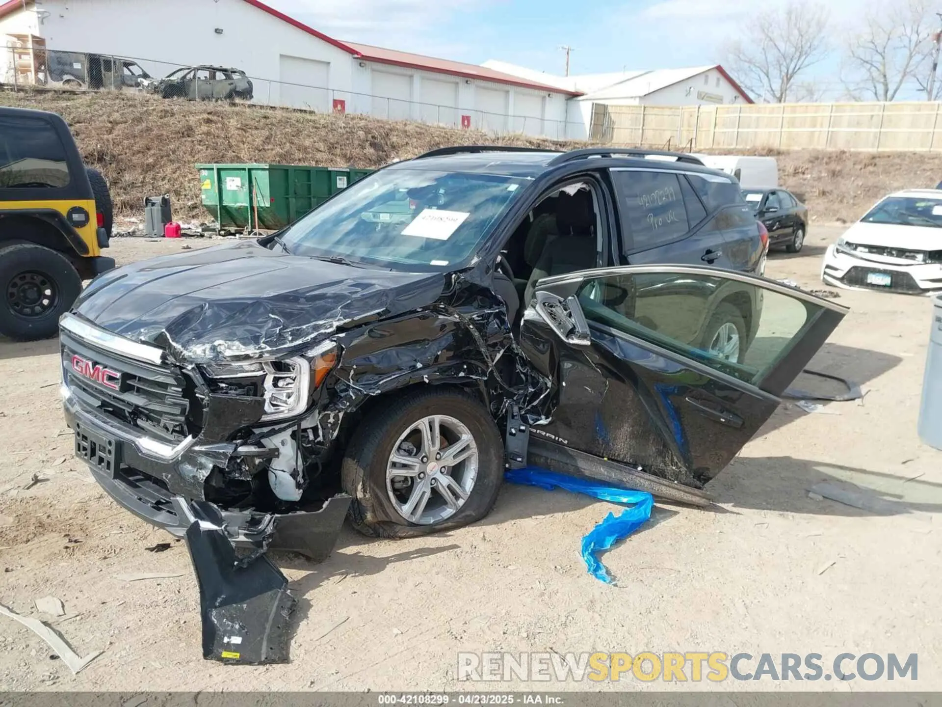 2 Photograph of a damaged car 3GKALTEG4RL121704 GMC TERRAIN 2024