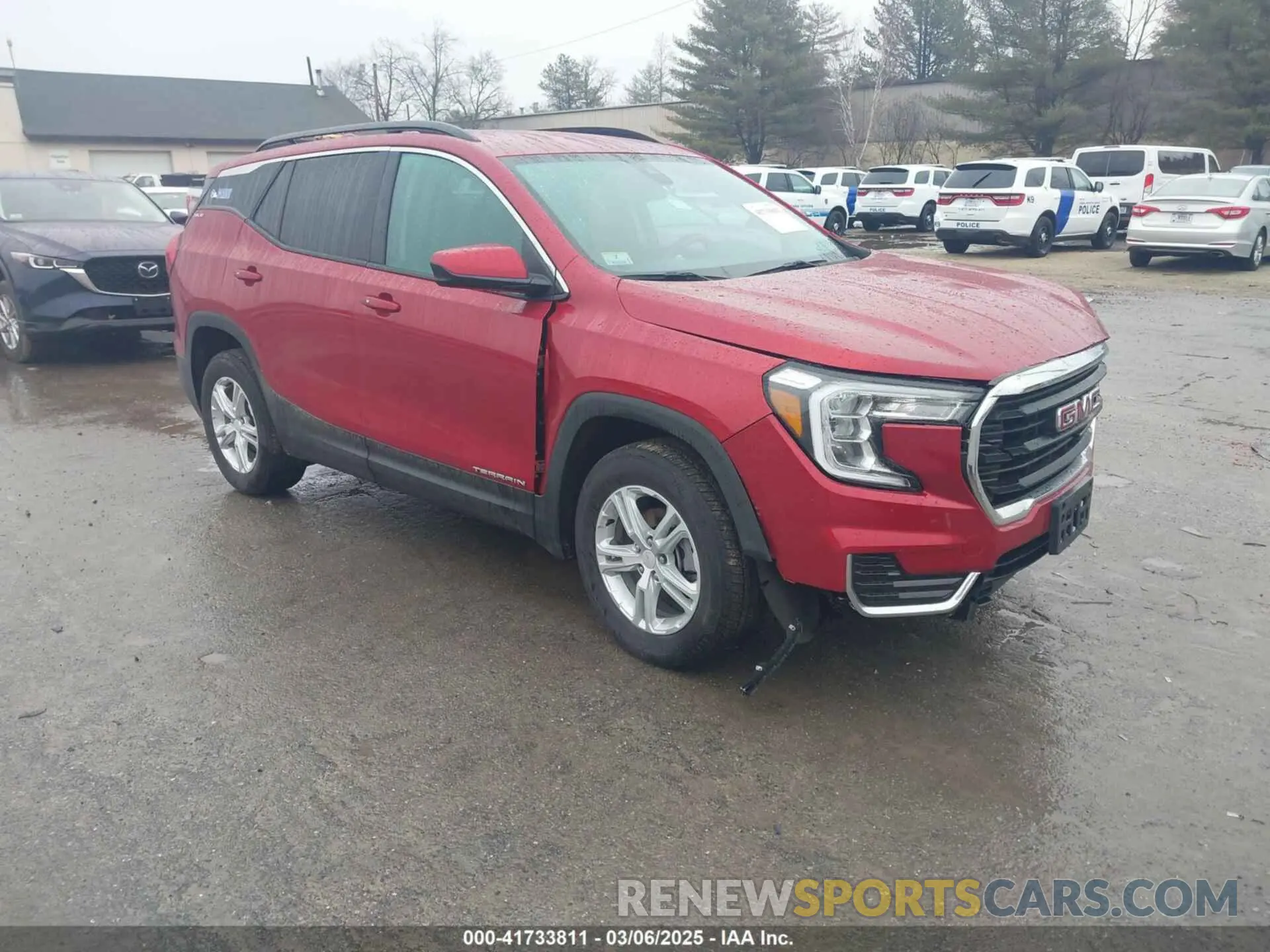 1 Photograph of a damaged car 3GKALTEG4RL162236 GMC TERRAIN 2024