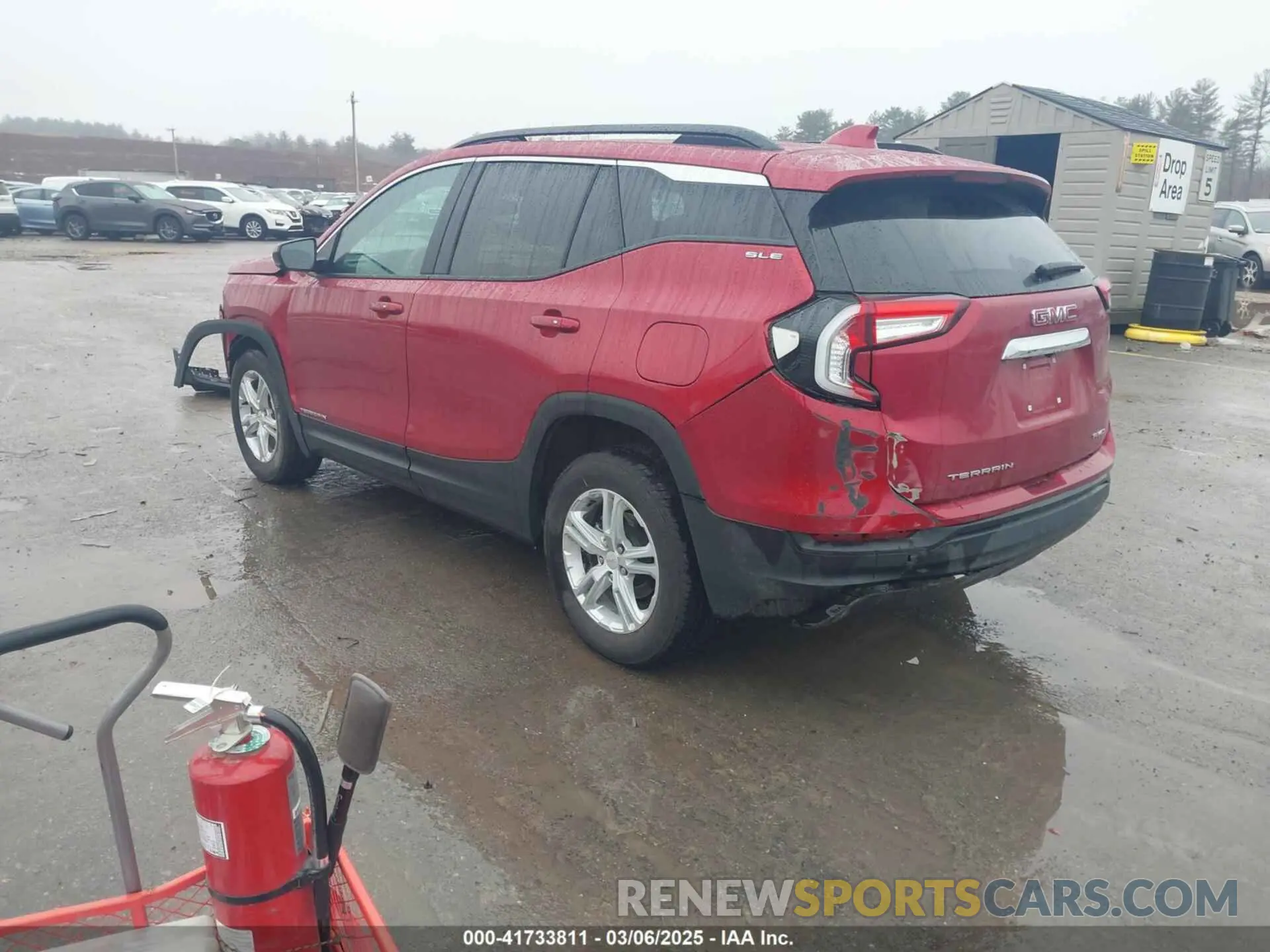 3 Photograph of a damaged car 3GKALTEG4RL162236 GMC TERRAIN 2024
