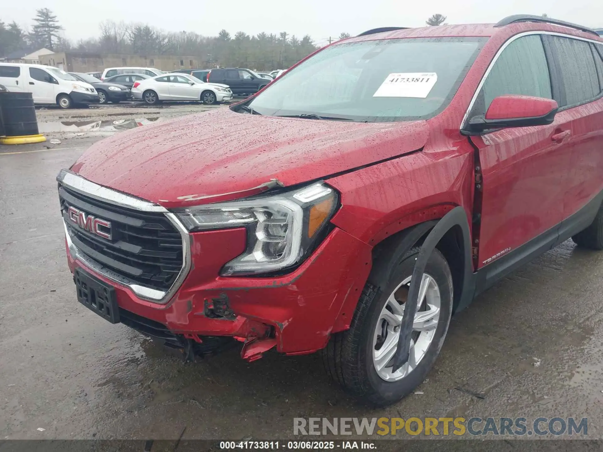 6 Photograph of a damaged car 3GKALTEG4RL162236 GMC TERRAIN 2024