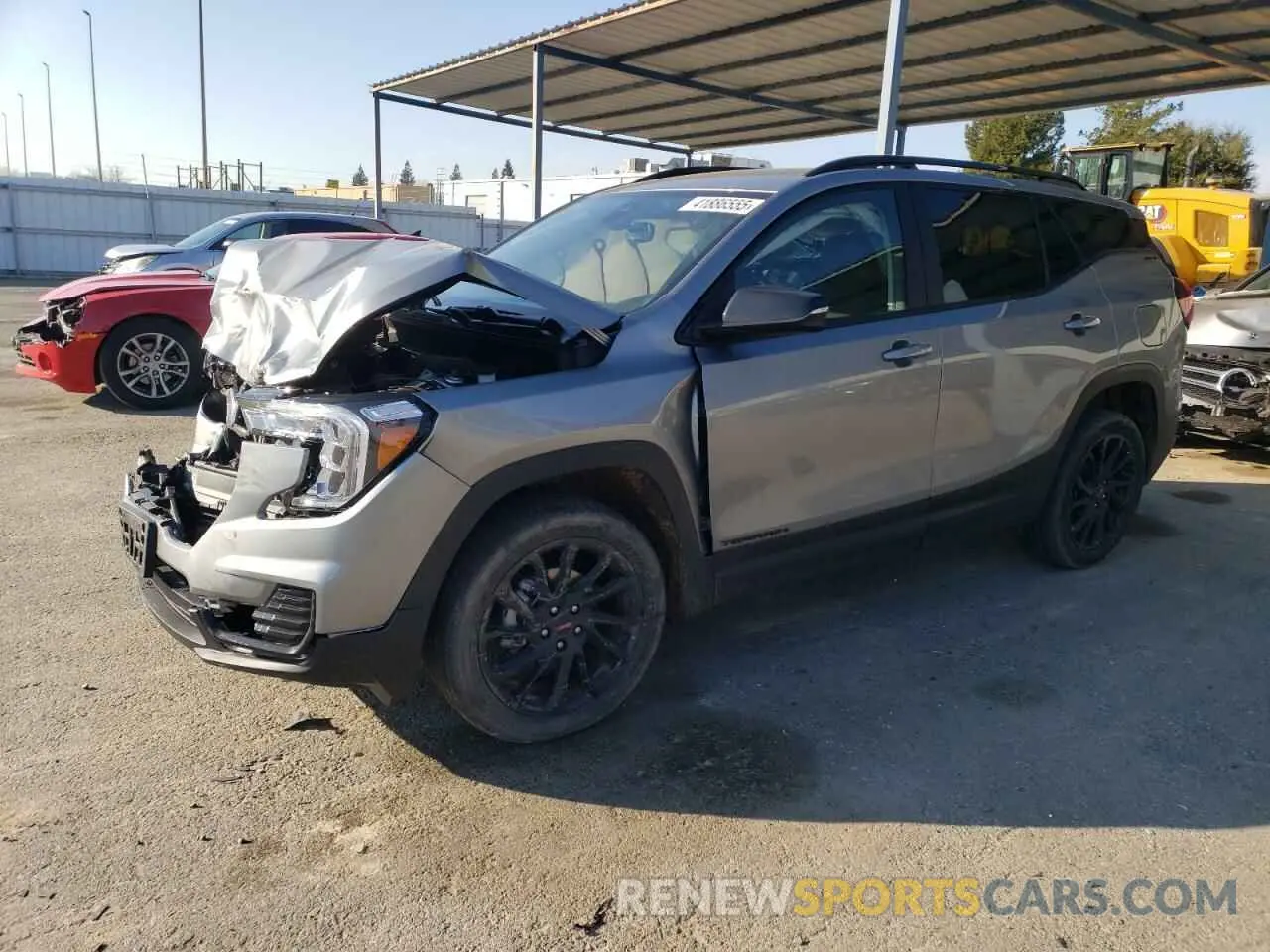 1 Photograph of a damaged car 3GKALTEG4RL209507 GMC TERRAIN 2024