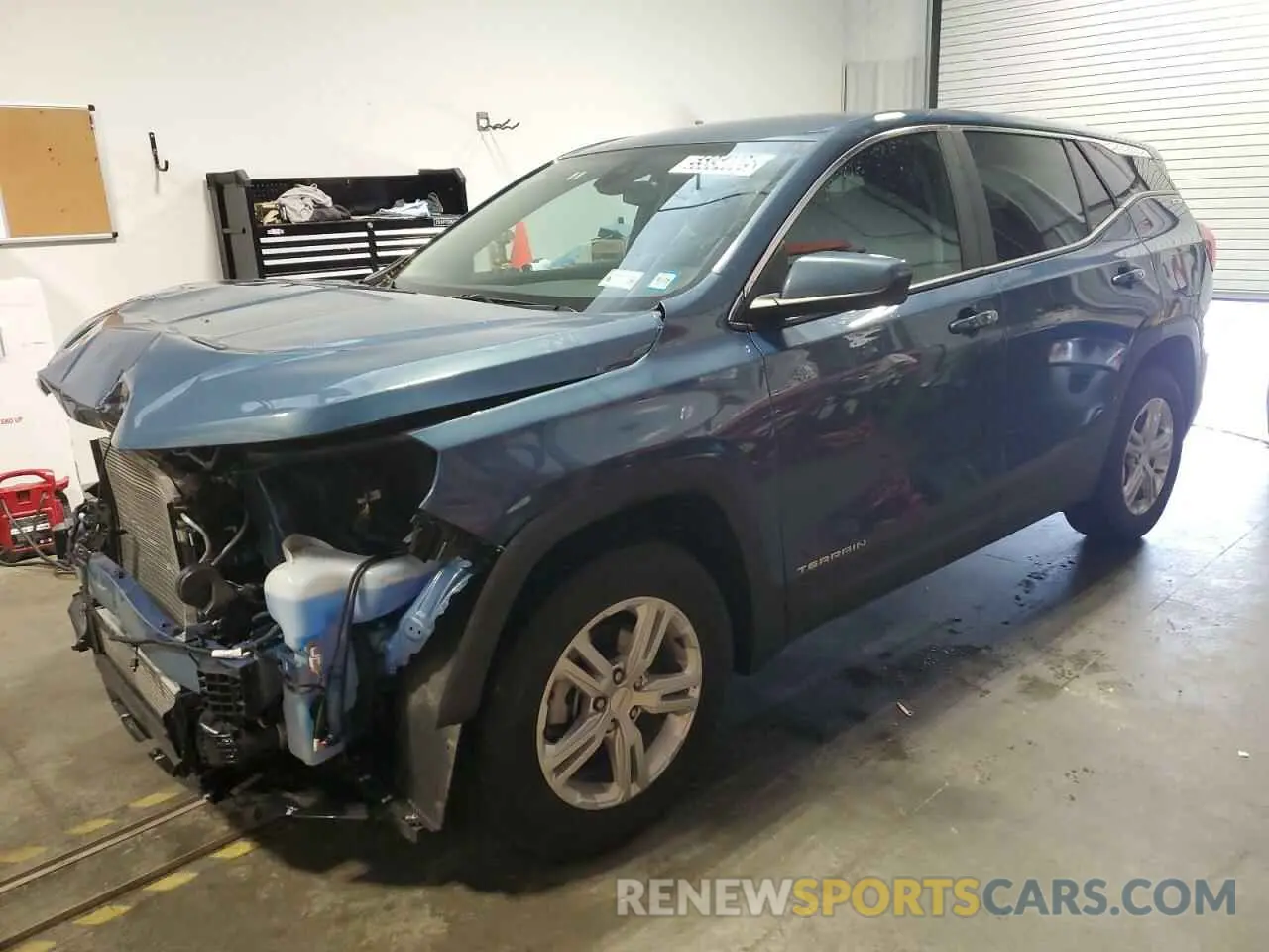 1 Photograph of a damaged car 3GKALTEG4RL372609 GMC TERRAIN 2024
