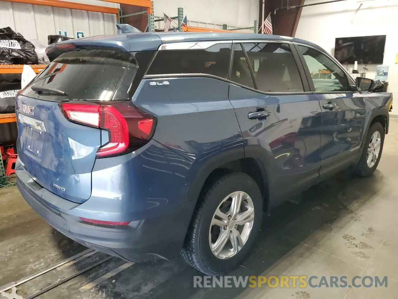 3 Photograph of a damaged car 3GKALTEG4RL372609 GMC TERRAIN 2024